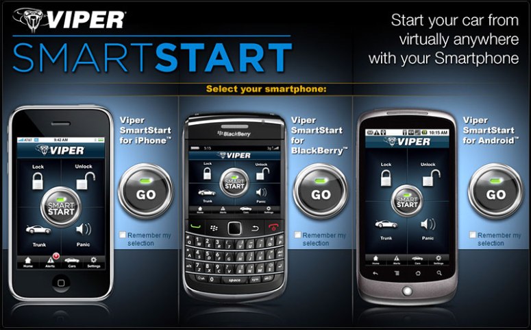 Viper-Smart-start-for-iphone-blackberry-android-smartphone